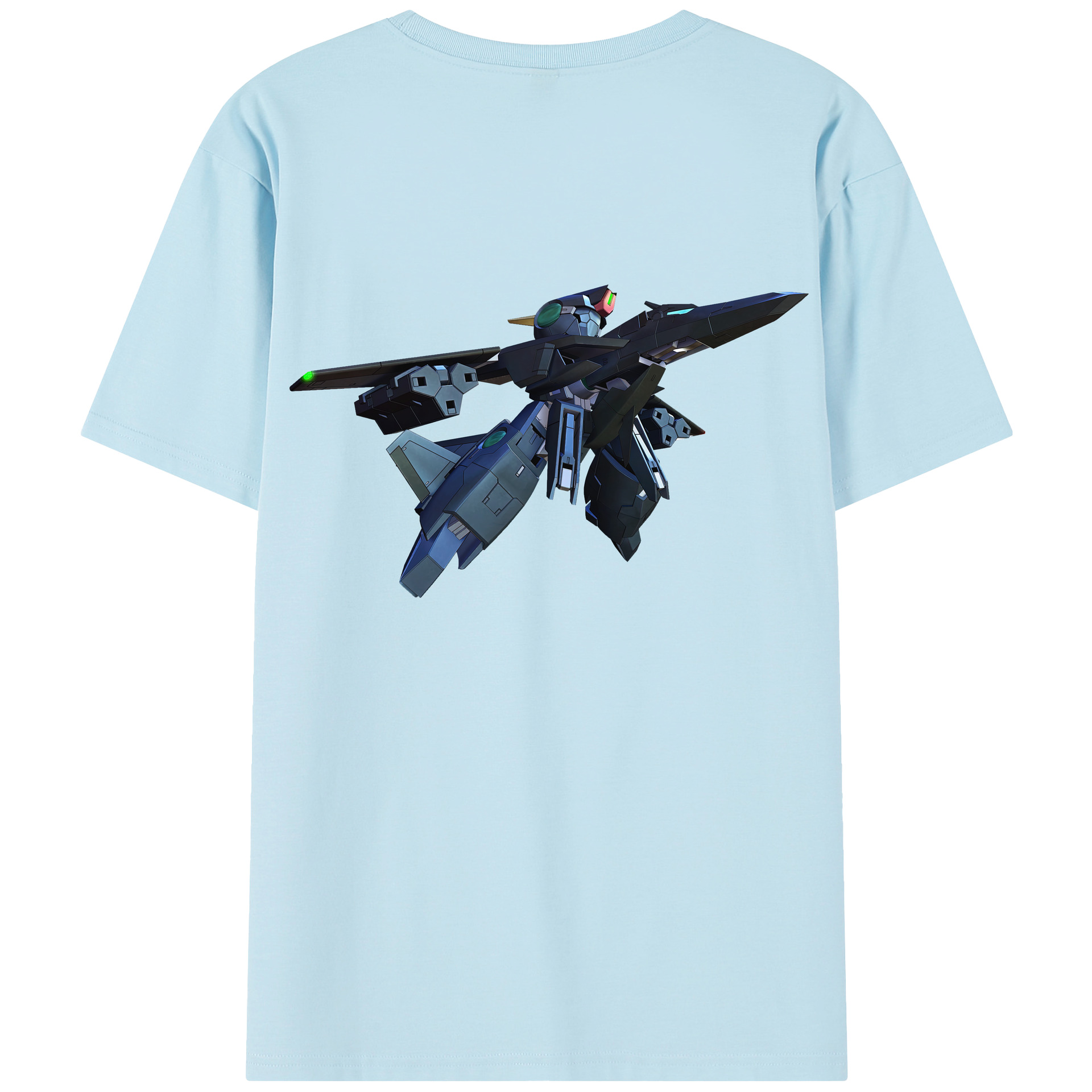 （画像用） 機動戦士ガンダム Mobile Suit Gundam 綿100％半袖Tシャツ（背面プリント）